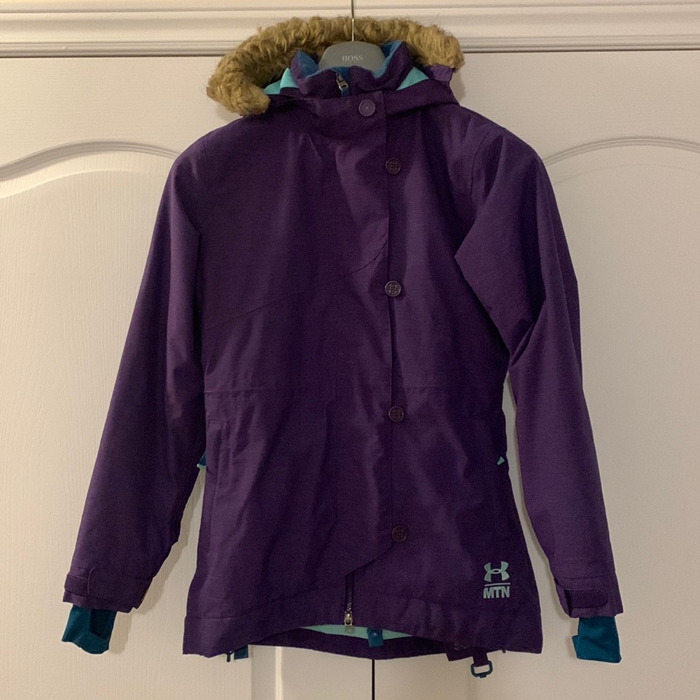 Worn once, Under Armour Mountain Recco winter jacket.